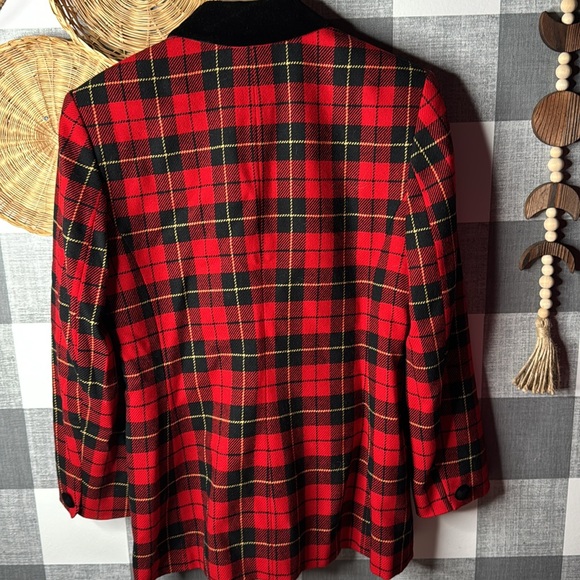 Vtg Pendleton Blazer Holiday - Picture 7 of 9